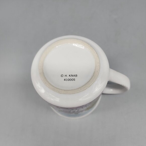 Vintage Scenic Ceramic Mug Luneburger Heide Germany Sheep Shepard Barn Country - Picture 5 of 6